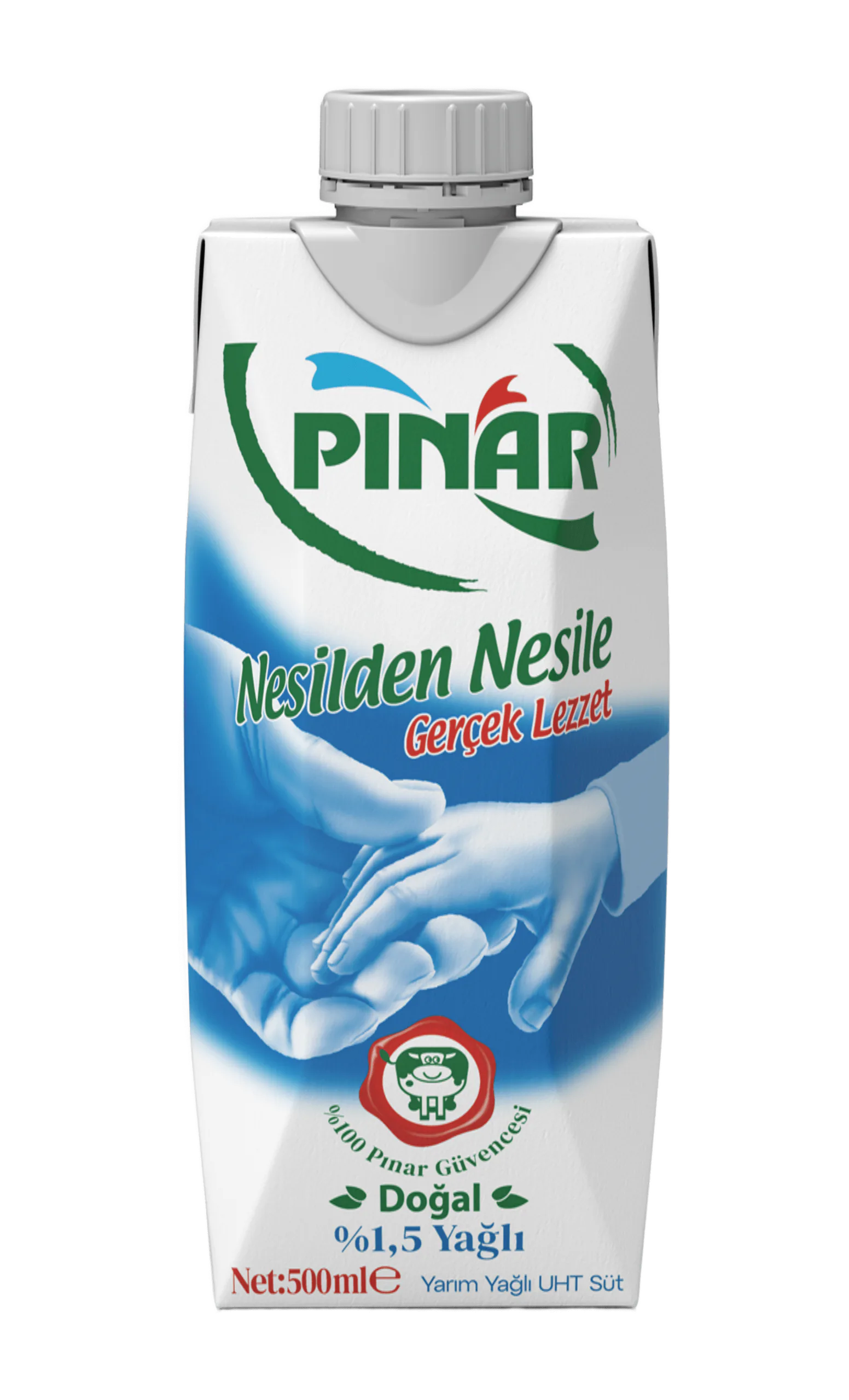 Pınar Yarım Yağlı Süt 500 ml