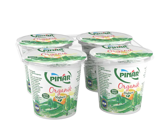Pınar Organik Yoğurt 4'lü Paket 125 g
